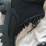 Vanessa Wu chunky flat ankle boots 38 39 Image 2