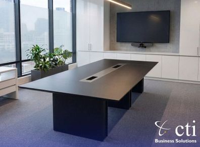 Parnell Anthracite 3.2mtr Boardroom Tables - NEW