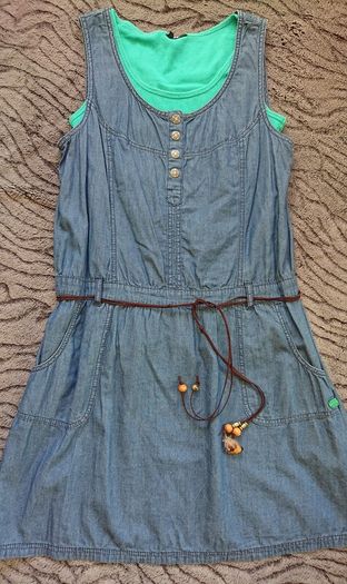 Street One Denim Dress. Size12