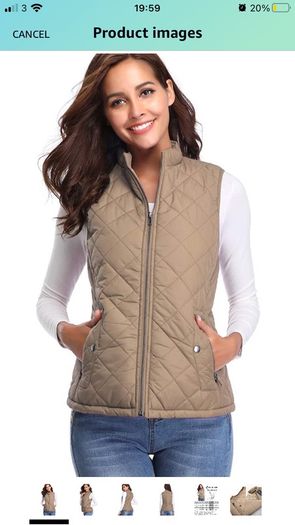 Womens Gilet size S
