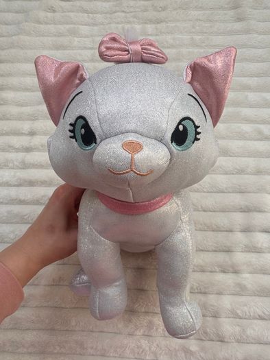 Disney Marie Aristocats Sparkling Ltd 100 Years Of Wonder Plush NO Sound approx. 30cm Used Please see photos
