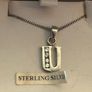 Brand New Sterling Silver Necklace With Initial / Letter U Pendant Image 2