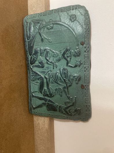 Repro Ancient Greek Plaque National Orchestra Athens Archeological Museum
