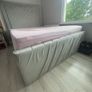 kingsize bed and mattress Image 5