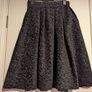 Beautiful black A line skirt from Full Circle Image 5