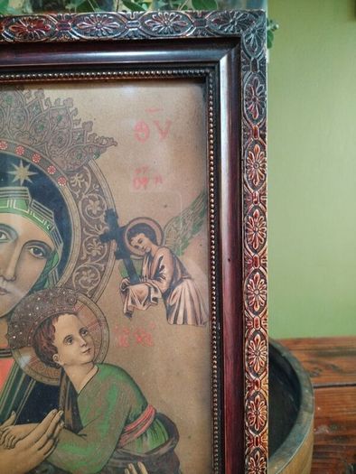 antique religious print