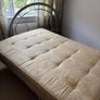 double bed frame & mattress Image 3