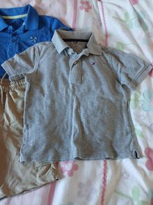 Boys polo shirts and shorts
