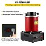 Electric Melting Furnace, 3KG Digital Electric Melting Furnace, 1750W 1150C /2102 F Gold Smelter Furnace W/ Graphite Crucible & Ingot Die for Processing of Melting Gold, Silver, Copper, Aluminum Image 4