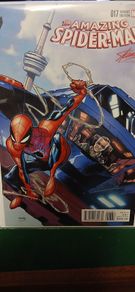Amazing Spider-Man #17 2016 Fan Expo Humberto Ramos Stan Lee Collectibles Cover