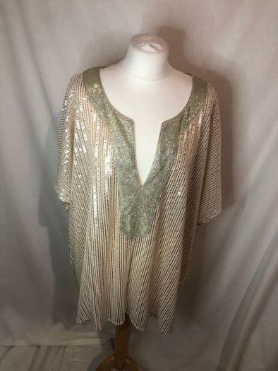 Sequinned blouse (4XL)