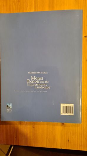 Monet Renoir. And The Impressionist Landscape Exhibition Guide. First edition In Very Good Condition. Large Volume Book.