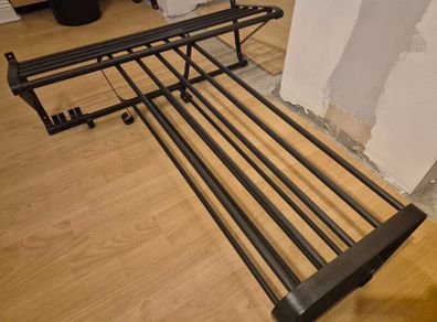 Wall coat hanger and shoe rack