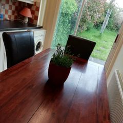 Extendable  Solid Wood Dining table - 8/10 people