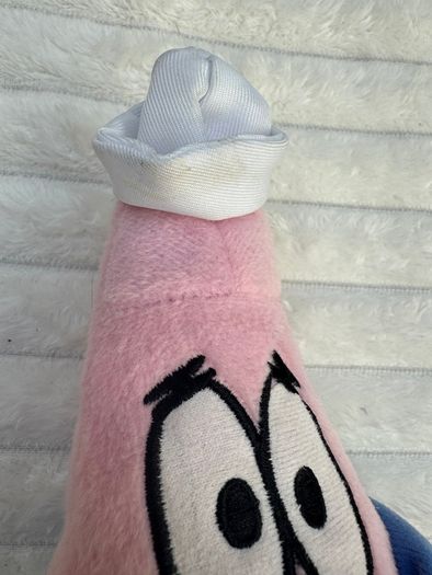 Viacom Spongebob Squarepants Patrick Star Sailor Plush 2010 Nickelodeon Used Please see pictures
