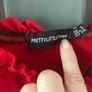 PRETTYLITTLETHING red mini bodycon dress size 6 Image 3