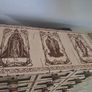 Handmade Wooden Tarot box.  Fits 12 small decks. Image 3