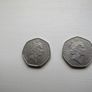 UK 1994 D-Day 50p coin x 2 Image 2