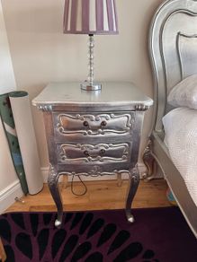 Silver antique lockers X2