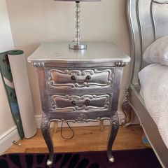 Silver antique lockers X2