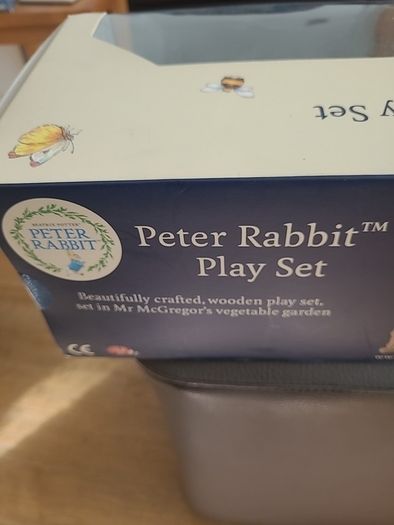 Peter Rabbit Play Set/Wooden Toy/Baby