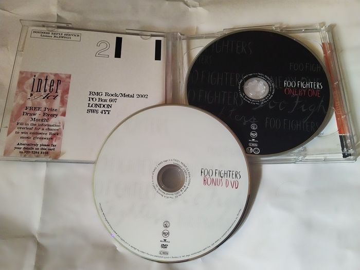 Foo Fighters - One by One 2 disc Cd