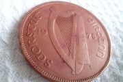 1928 Irish Penny.