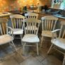 6 oak chairs Image 2