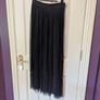 Black mesh skirt Image 2