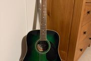 Vintage E400GN Acoustic Guitar Green Sunburst (Late 90s)