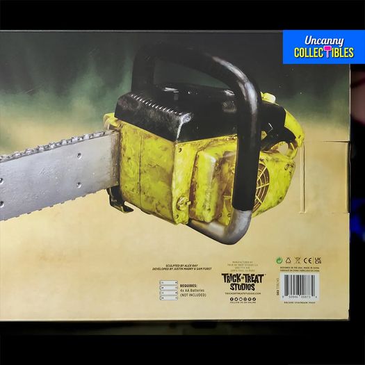 Texas Chainsaw Massacre Chainsaw Trick or Treat Studios 1:1 Prop with Sound