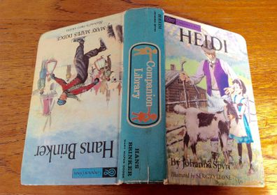 Vintage Heidi / Hans Brinker - Two Books in One