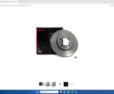 Brake Disc and Pads Audi A1
