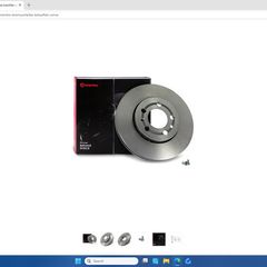 Brake Disc and Pads Audi A1