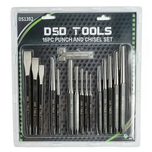 Dsd Tools 16pc Punch & Chisel Set