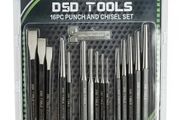 Dsd Tools 16pc Punch &amp; Chisel Set