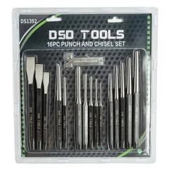 Dsd Tools 16pc Punch & Chisel Set