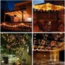 Fairy Lights Battery Operated 5M/20ft 50LEDs Crystal Ball Waterproof Globe String Lights Hanging Lights 8 Modes with Remote Control for Indoor Outdoor Bedroom Party Christmas Wedding Garden Decoration Image 7