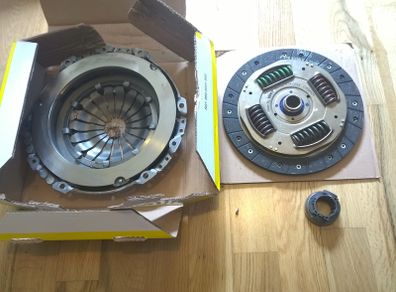 Complete Clutch Kit 3 piece 220mm LuK RepSet VW Seat Skoda  1.4 TDI