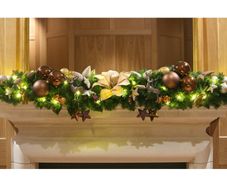 New Luxury Mantlepiece Garland