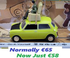 Scalextric C4334 Mini -Mr Bean 'Do-It-Yourself' Slot Car ( TV street classic )