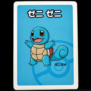 Squirtle Babanuki Old Maid Pokemon Center Japan Exclusive Limited Japanese Card 2019
