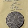 SA. Silver Shilling 1894 Image 4