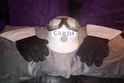 Vintage Corker motorcycle helmet.
