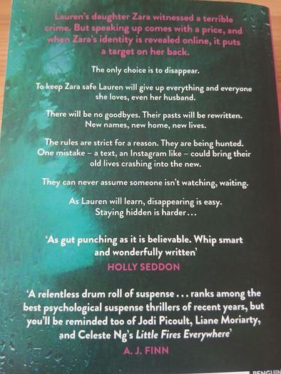 How to Disappear.  Gillian McAllister