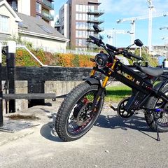 Aniioki A9 Pro Max 5600W Electric Bike - Dual Motor, Up to 70km/h, Like New