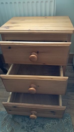 Timber Bedside Locker in good condition. For collection in Thurles