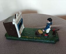 Antique money box/toy. John Harper 1895. Working.