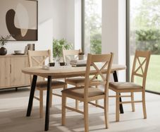 Arvian Extendable Round Dining Table 80-130cm