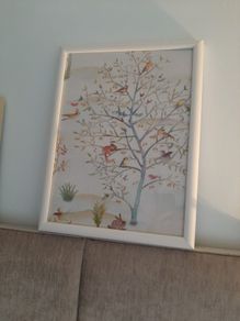 Woodland Themed Picture For Childs Nursery